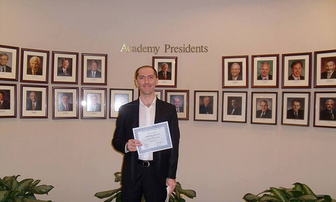 Гость из Грузии на Интерактивном Медицинском семинаре в MedinUa